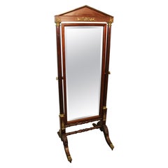 Mahogany Floor Mirrors and Full-Length Mirrors