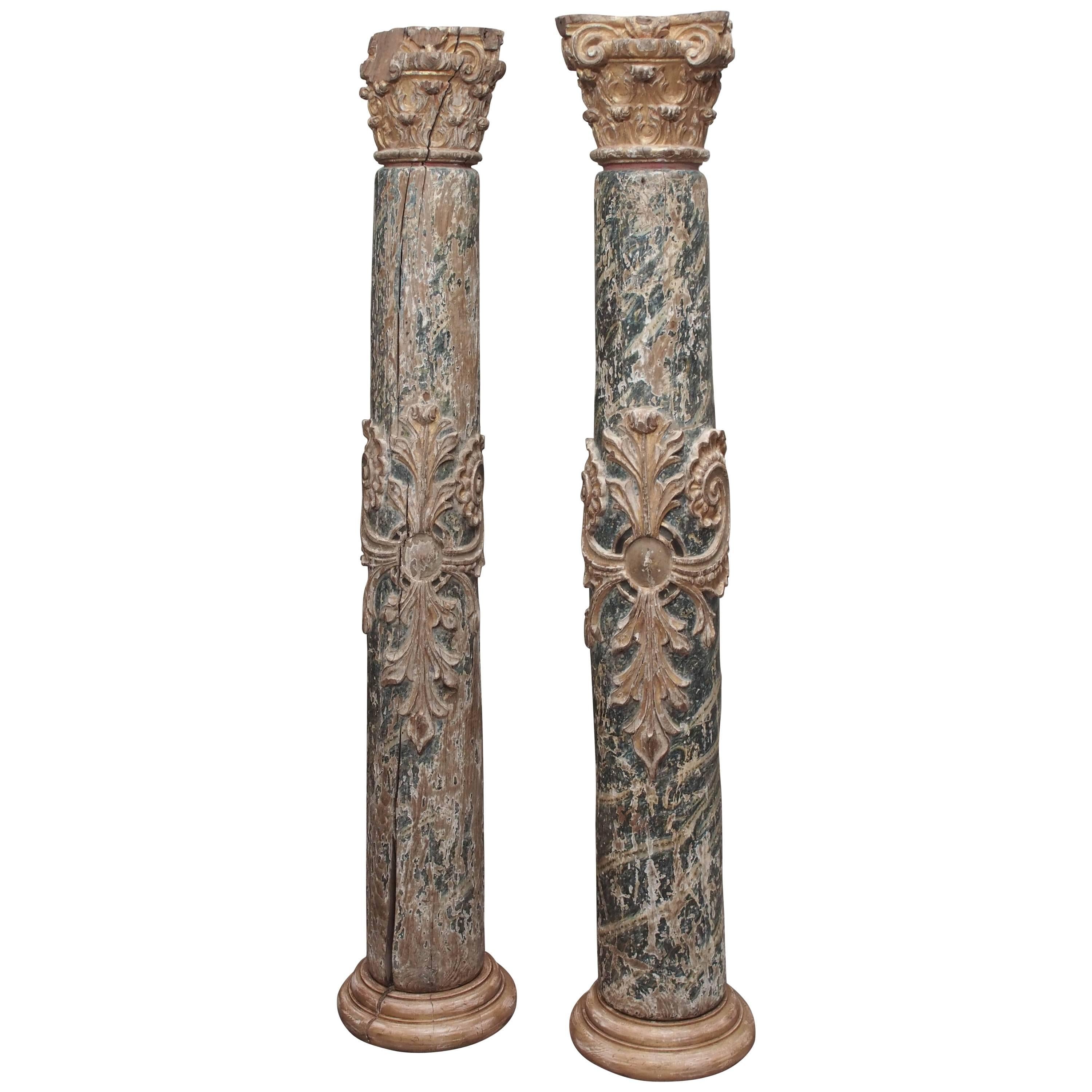 17th Century Portuguese Columns