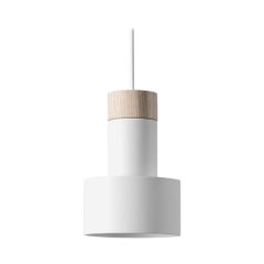 Lampe à suspension blanc radius de +kouple