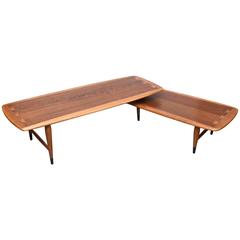 Vintage Lane Acclaim Series "Switch Blade" Pivoting Coffee Table, 1960s, USA