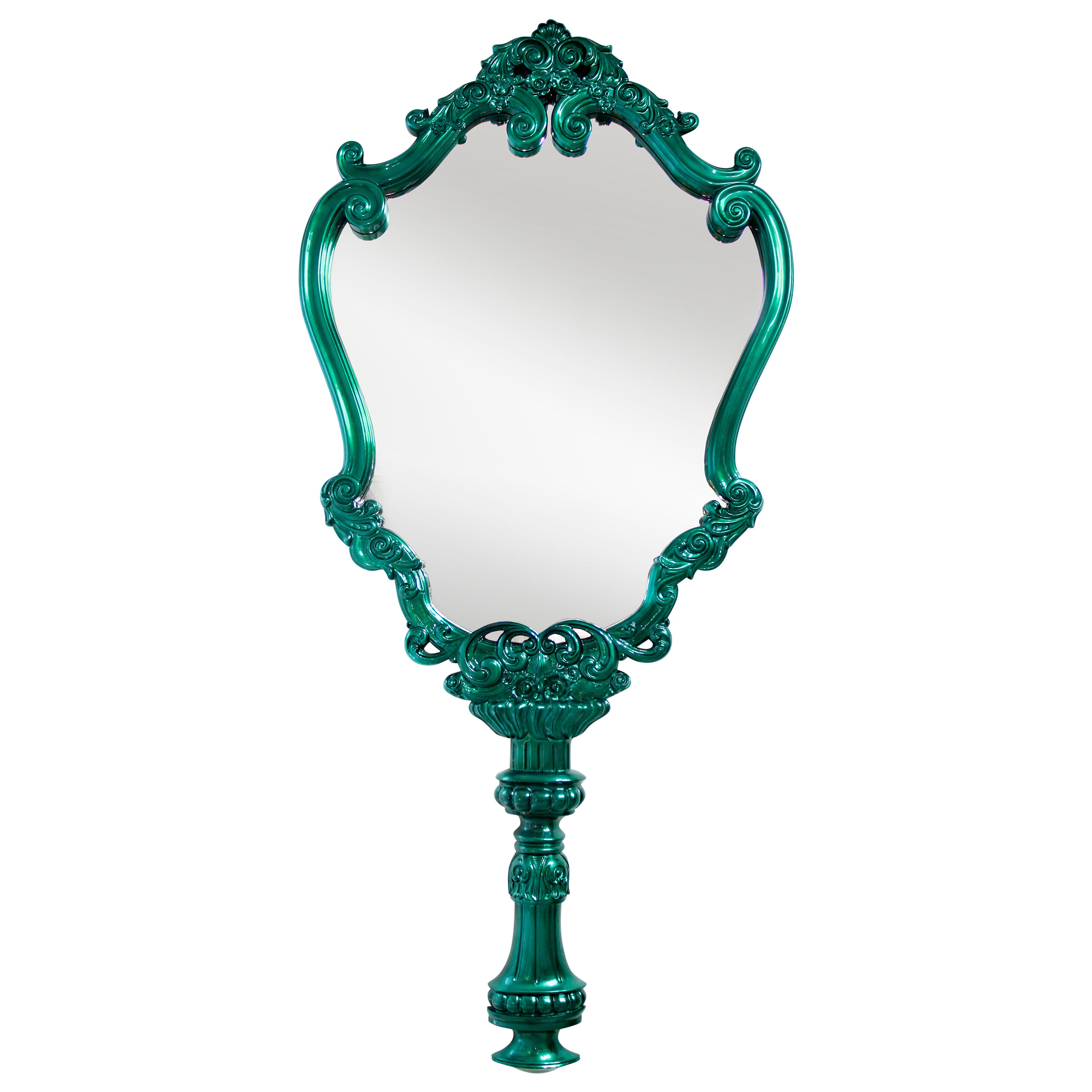 Marie Thérèse Mirror - Hand Carved Joinary Wood & Mirror - Boca do Lobo For Sale