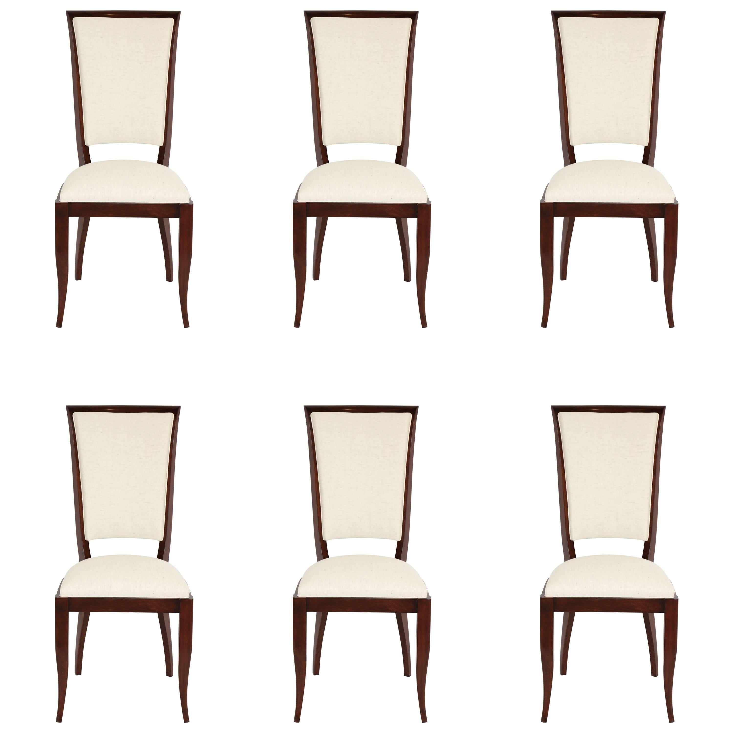 Tall Back French Dining Chairs For Sale
