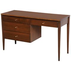 Paul McCobb Four-Drawer Walnut Planner Group Desk