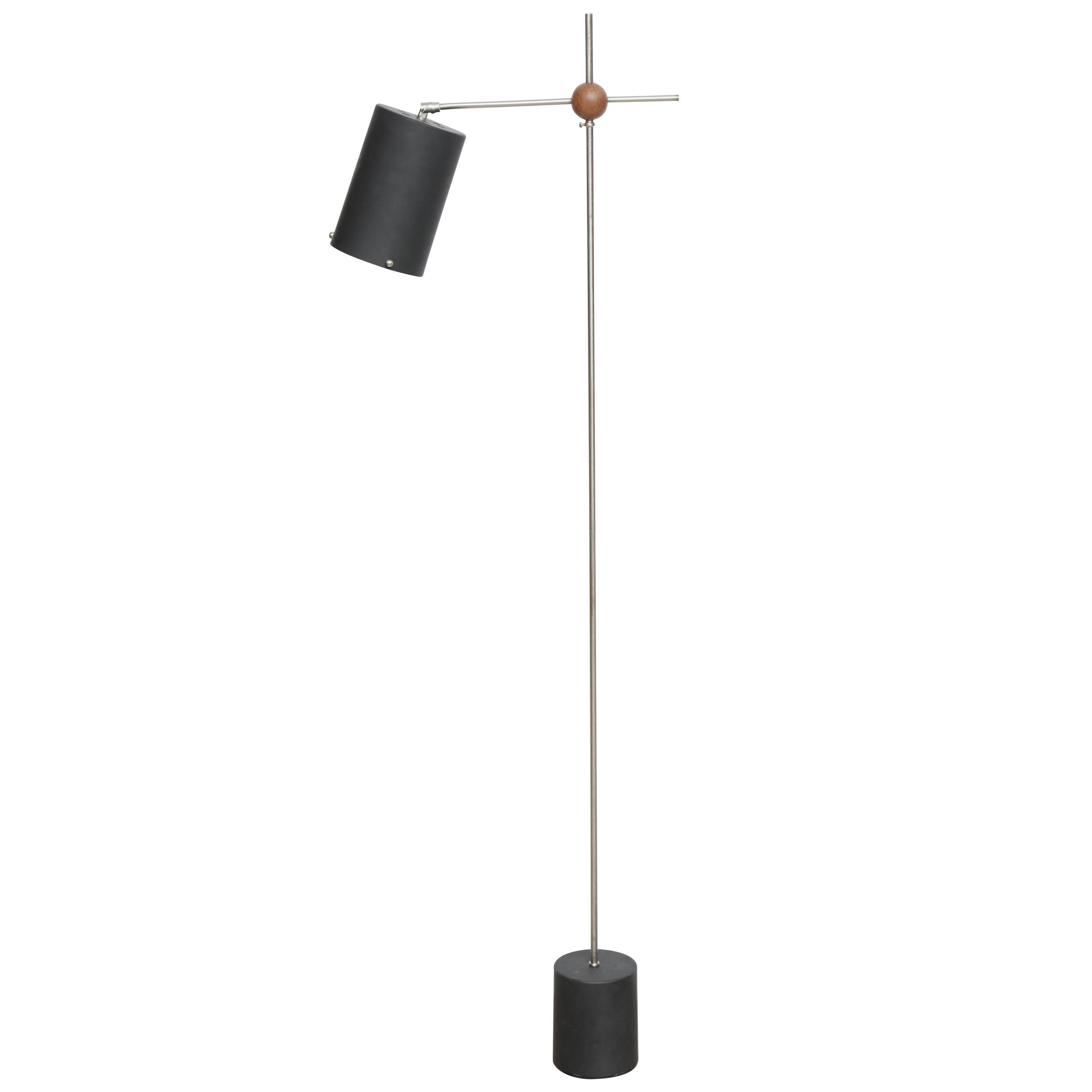 Finnish Floor Lamp Attributed Tapio Wirkkala For Sale