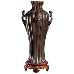 Antique 17th Century, Important Bronze Chinese Vase
