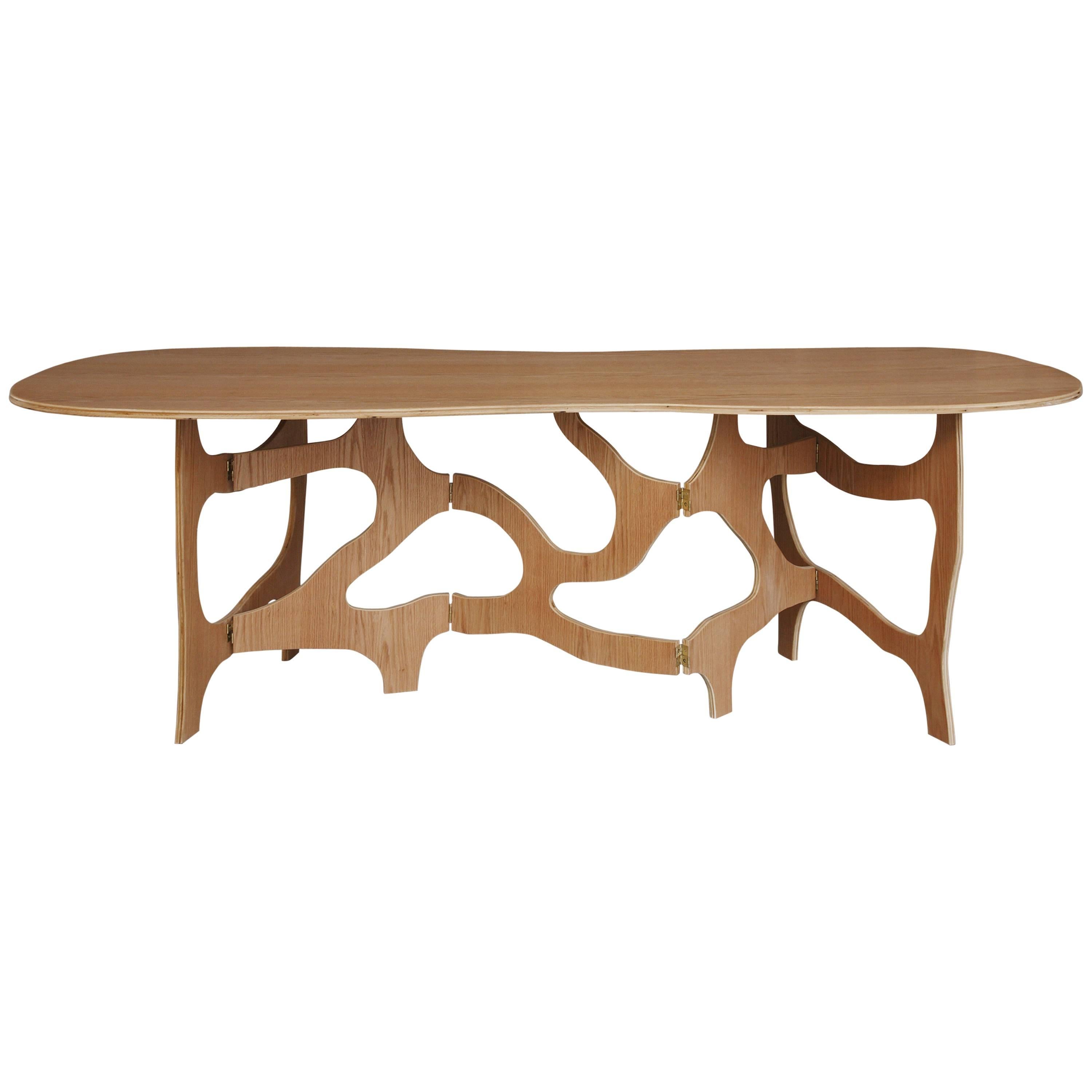 Sculpture Dining Table by Jacques Jarrige