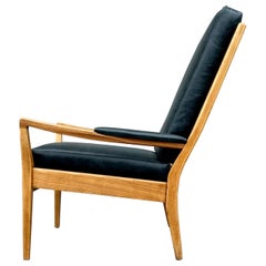 Vintage Modern Leather Lounge Chair Don Princess 