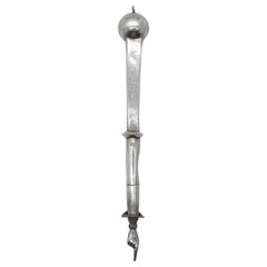 Antique A Scottish Silver Torah Pointer, Glasgow late 19th century