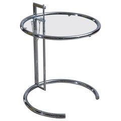 Antique E-1027 Adjustable Table by Eileen Grey for Classicon, 1927