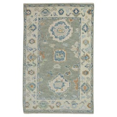 Oushak Rug Oriental Hand Knotted Turkish Oushak 2'2" x 3'3" #8095