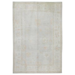 Oushak-Teppich Orientalischer handgeknüpfter türkischer Oushak 10'2" x 14' #2085, Oushak