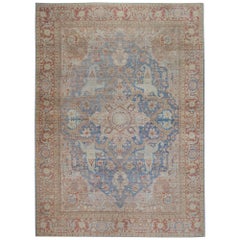 Oushak Rug Oriental Hand Knotted Turkish Antique Look Oushak 10'3" x 14' #5976
