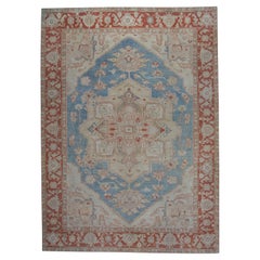 Oushak Rug Oriental Hand Knotted Turkish Antique Look Oushak 10'4" x 14'3" #5975