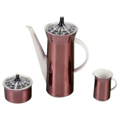 Bjørn Wiinblad pour Rosenthal, Allemagne. Service à café en porcelaine "Berlin Hilton".