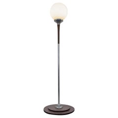 Lampadaire en teck Globe Modern Design 1969's