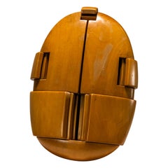 Arca-Skulptur aus Lindenholz von Giuseppe Rivadossi, Italien 1974