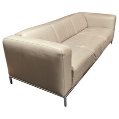 Contemporary Italian Leather 3-Seater Sofa