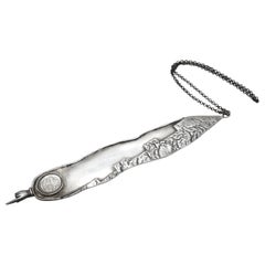 Puntero de plata para la Torá, Israel 2ª mitad del siglo XX