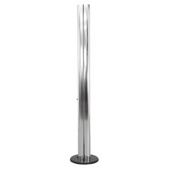 1970er Jahre Italienische Chrom Megaron Stehleuchte von Gian Franco Frattini für Artemide