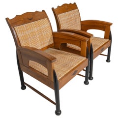 Reed Armchairs
