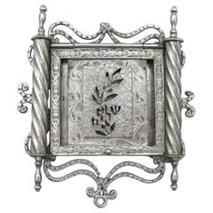 A Silver Mezuzah Case by William B. Meyers, Newark, New Jersey Circa 1950