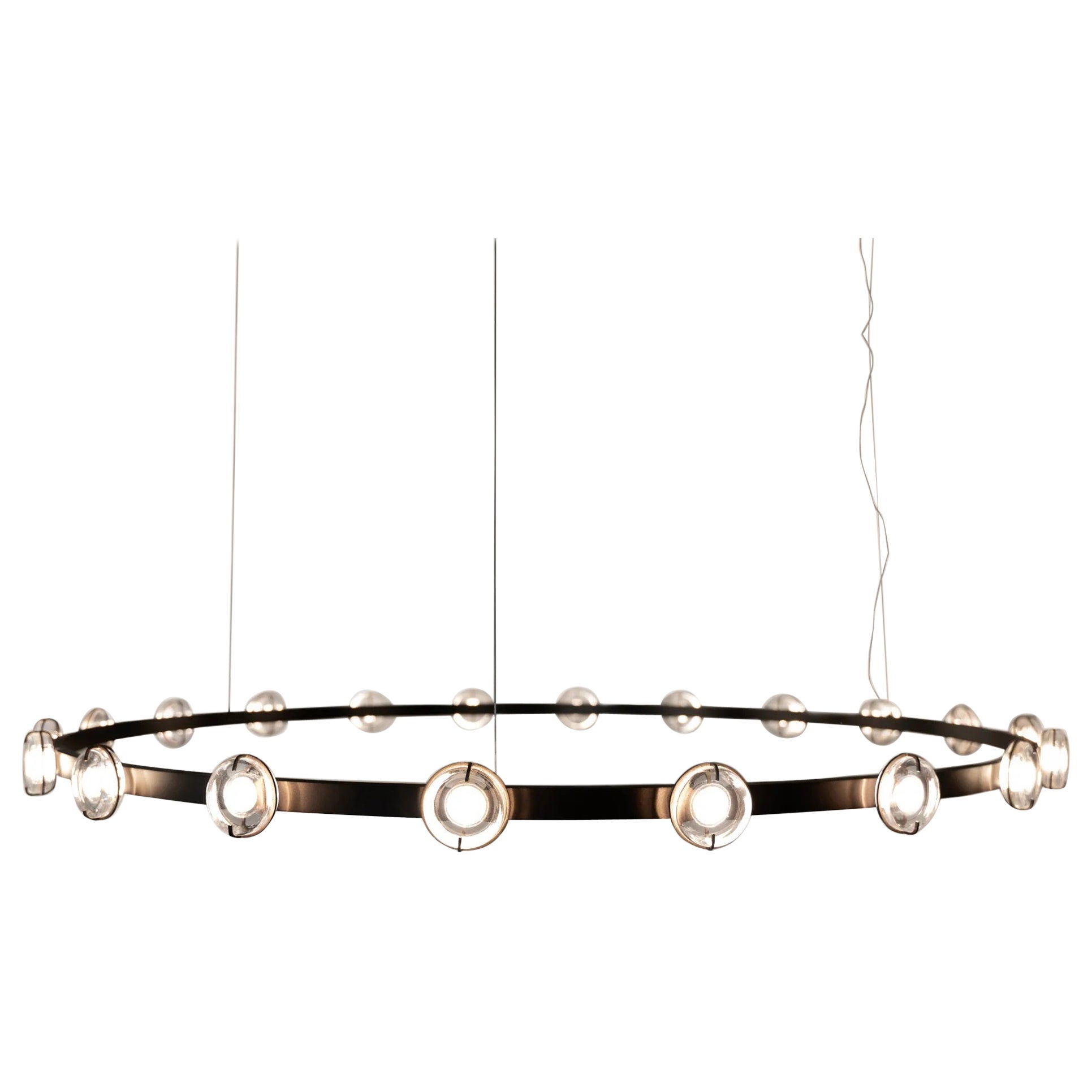 Lampada a sospensione Anel 80 di WJ Luminaire