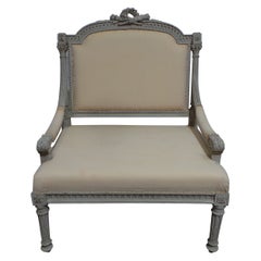 Swedish Gustavian Style Unique Arm Chair