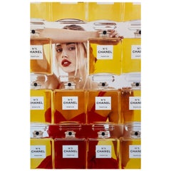 Original Retro Poster 1999 Chanel No. 5 Poster Perfume Bottles