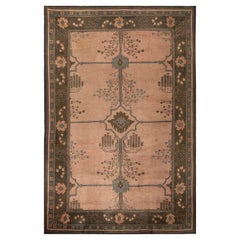 Doris Leslie Blau Alfombra grande Arts & Crafts de Gavin Morton redimensionada