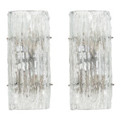 Used Pair of Kalmar Sconces Wall Lights, Austria, 1960s