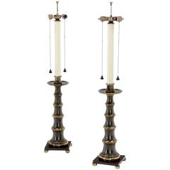 Pair of Large Stiffel Table Lamps 3