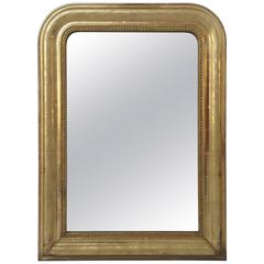 Large Louis Philippe Gilt Mirror (H 35 1/2" x W 25 3/4")