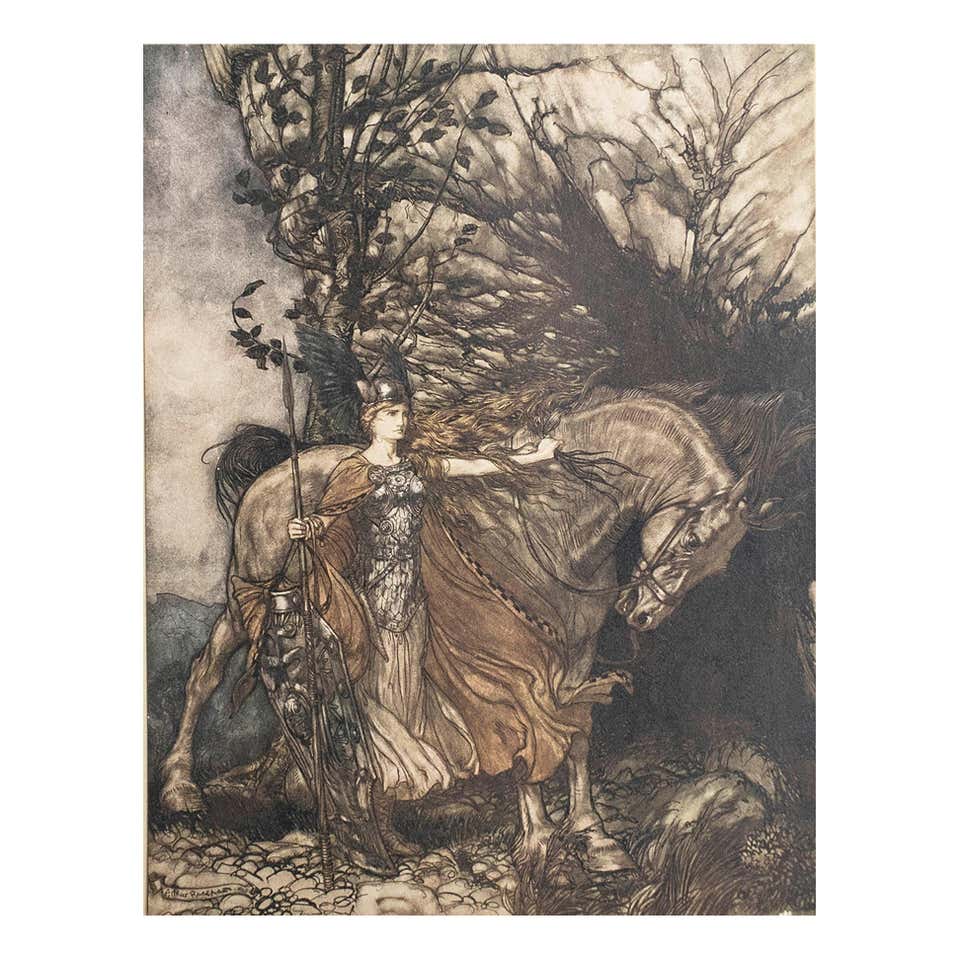 Original Vintage Print by Arthur Rackham, 1910. For Sale at 1stDibs