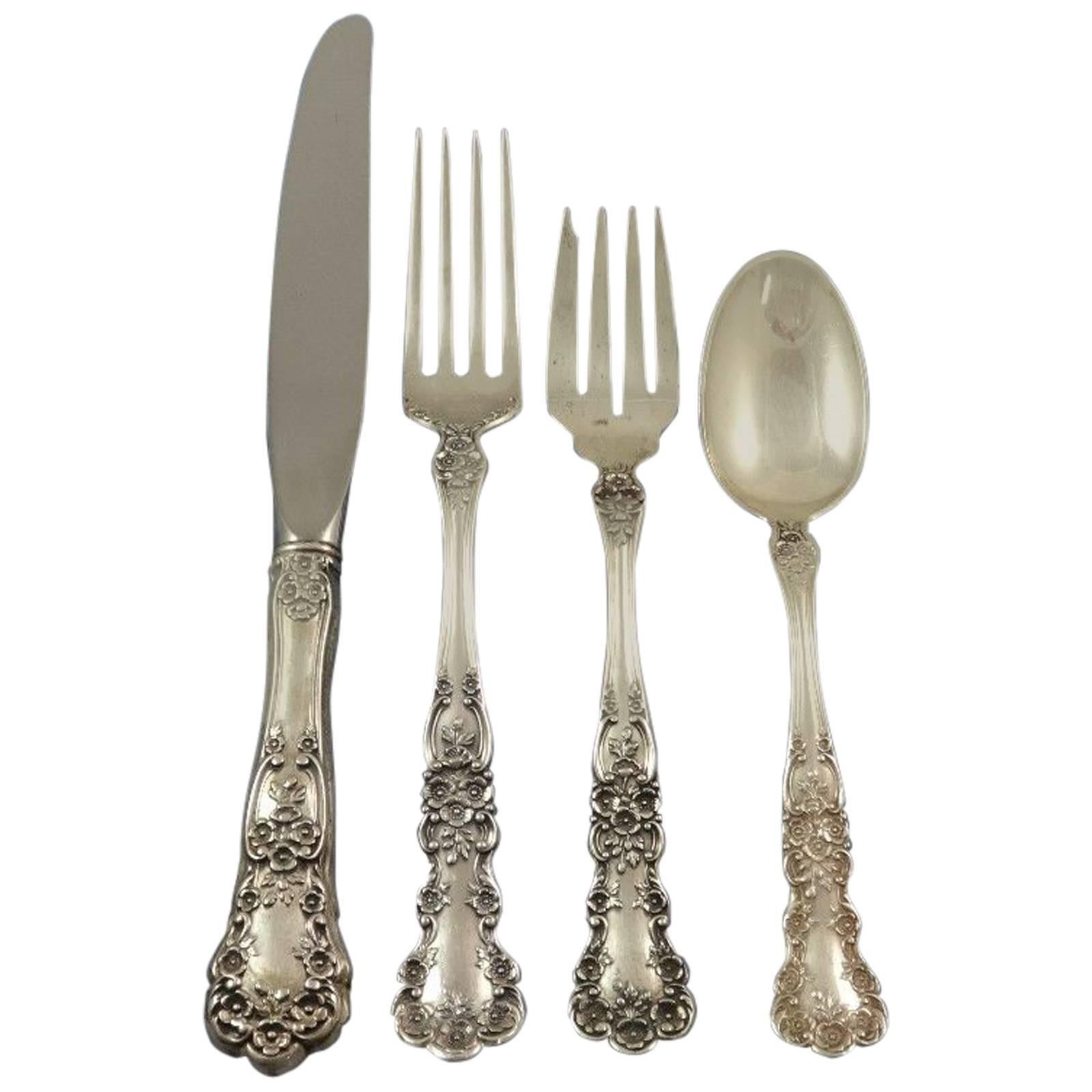 Buttercup by Gorham Sterling Silver Flatware Set for 8 Service 32 Pieces