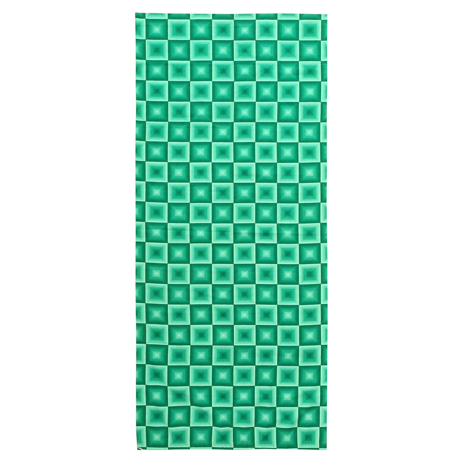 Vintage Scandinavian Verner Panton “Quadrat” Textile 3'10" x 8'8"