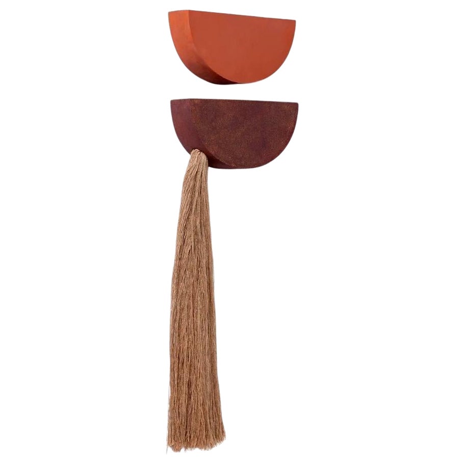 DOOQ! NEW! Mid-Century Modern ceramic Thabit Grape Wall Decor For Sale