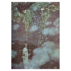 Original Vintage-Druck von Edmund Dulac, 1920.