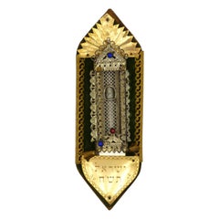 An Art And Crafts Mezuzah Case, Israel 1948. Judaica