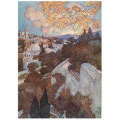 Original Vintage-Druck von Edmund Dulac, 1920.