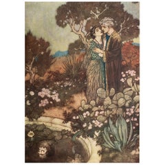 Original Vintage-Druck von Edmund Dulac, 1920.