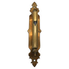 A Brass Mezuzah Case, India Early 20th Century