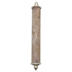 A Stone Mezuzah Case by Michael Kupietzky, Israel 21st Century