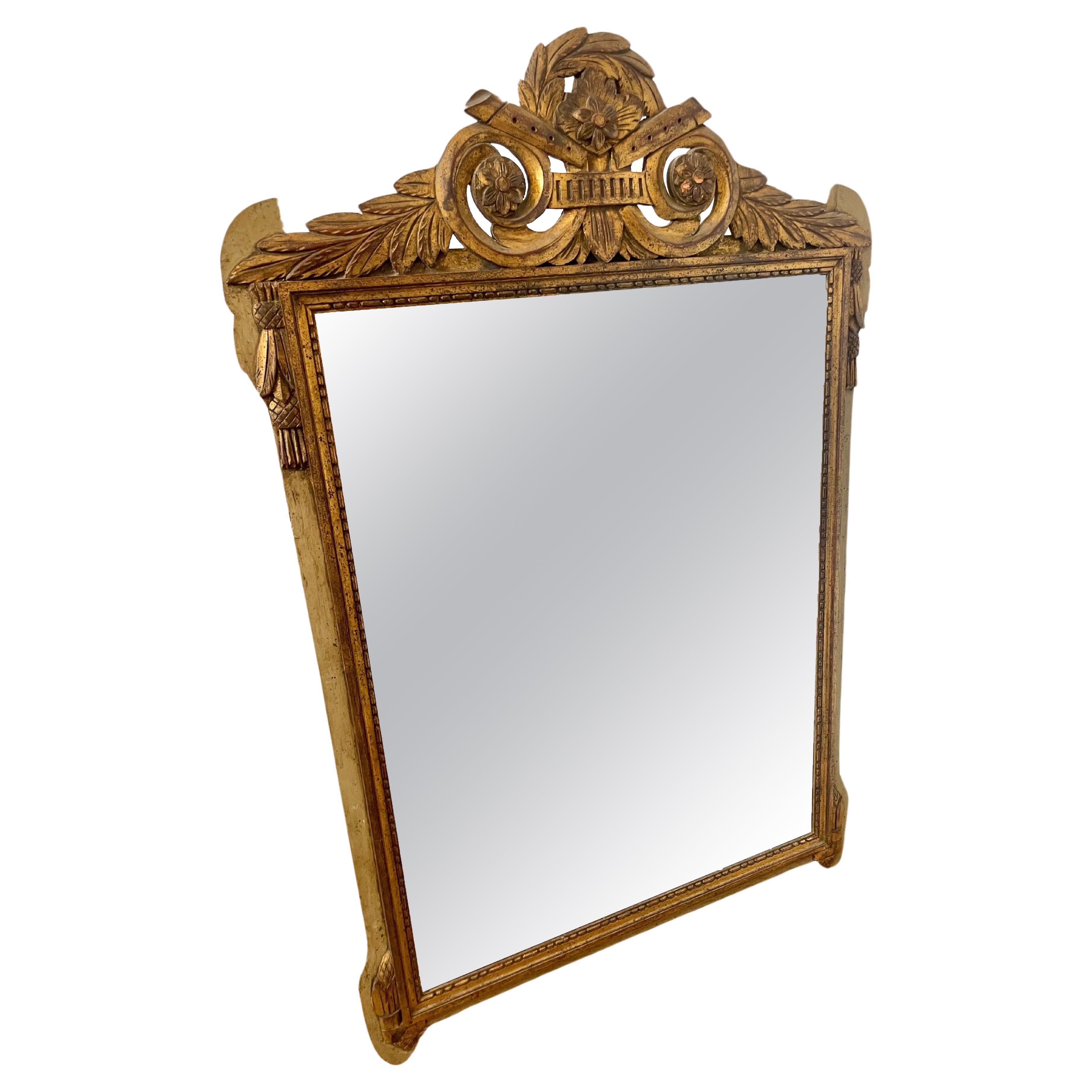 Decorative early 20th century Louis XVI style mirror