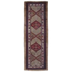 Antique Serab Long Rug 4