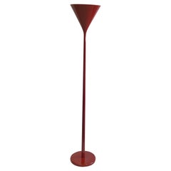 Lampada da terra danese in stile Midcentury / Art Déco Luminator Attr. a Fog and Morup