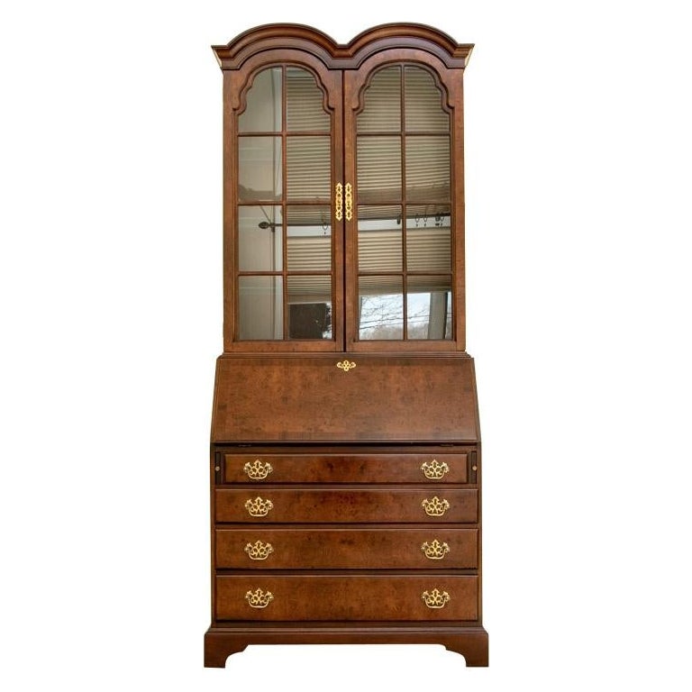 Sedia Hickory Storica delle piantagioni di James River Libreria in Mogano