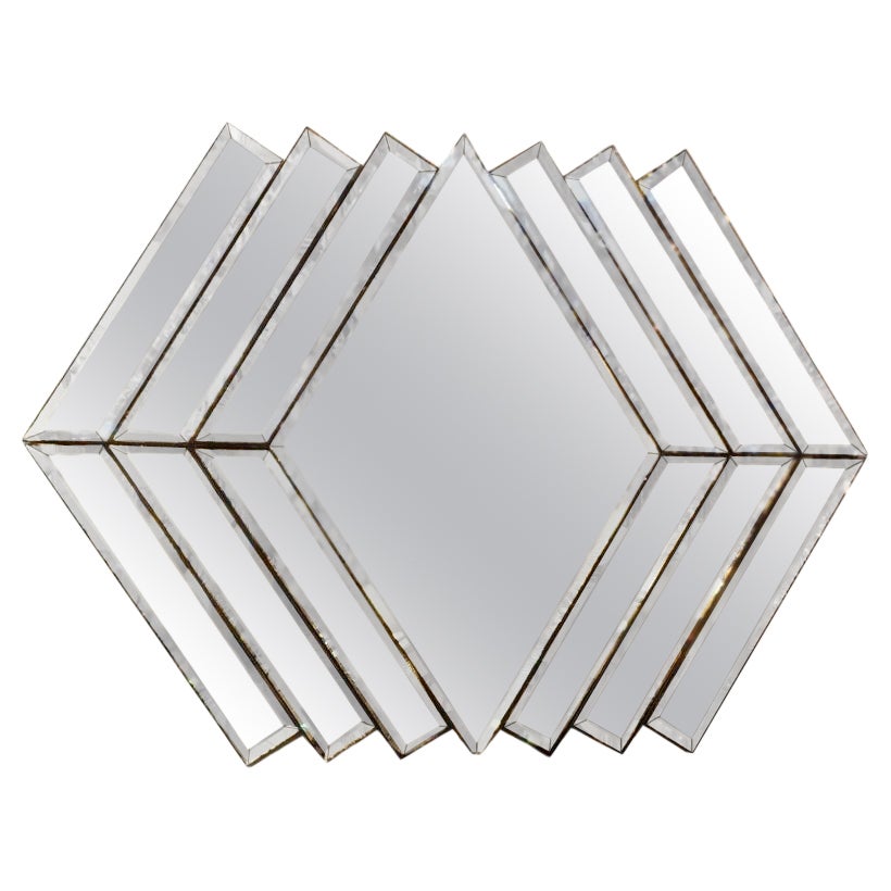 Geometric Glass Mirror