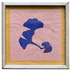 Petit imprimé feuille de Ginkgo par Jean Olds