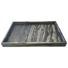 Vintage Gray Marble Tray