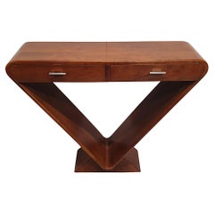 Stunning Quality Console Table in the Art Deco Style